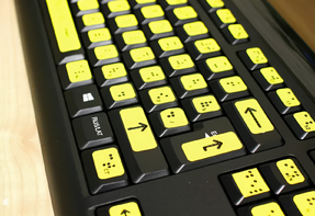 Комплект для маркировки клавиатуры азбукой Брайля - fgospostavki.ru - Тихорецк