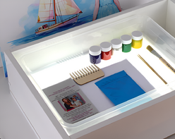 Стол-планшет "Водная фантазия"  (Формат А3) - fgospostavki.ru - Тихорецк