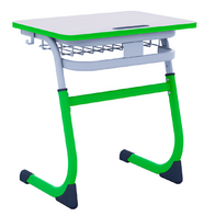 Парта SMARTY одноместная регулируемая по высоте с антивандальной кромкой - fgospostavki.ru - Тихорецк