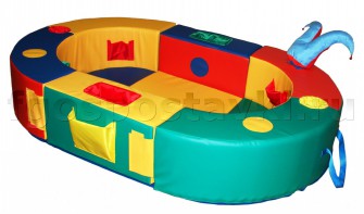 Манеж овальный 180х120х25 сантиметров - fgospostavki.ru - Тихорецк