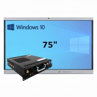 Интерактивная панель 75" (встроенный ПК, Win10) - fgospostavki.ru - Тихорецк