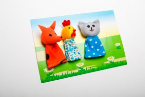 Пальчиковый театр "Кот, петух и лиса" - fgospostavki.ru - Тихорецк