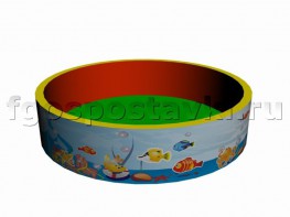 Бассейн круглый с шелкографией - fgospostavki.ru - Тихорецк