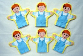 Набор рукавичек "Эмоции (мальчики)" 6 штук - fgospostavki.ru - Тихорецк