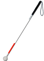 Трость телескопическая графитовая с вращающимся наконечником в виде шара - fgospostavki.ru - Тихорецк