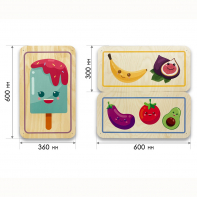Набор стеновых панелей «Милая еда - Радуга вкуса» - fgospostavki.ru - Тихорецк