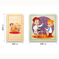 Набор стеновых панелей «Мои увлечения - Весёлые эксперименты» - fgospostavki.ru - Тихорецк