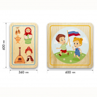 Набор стеновых панелей «Символы России - Культура» - fgospostavki.ru - Тихорецк