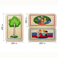 Набор стеновых панелей «Символы России - Традиции» - fgospostavki.ru - Тихорецк