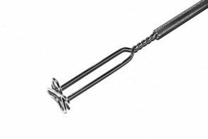 Зонд массажный логопедический Крестовина на толстой ручке с накаткой - fgospostavki.ru - Тихорецк