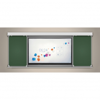 Многофункциональная раздвижная система аудиторных досок 65'' - fgospostavki.ru - Тихорецк