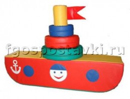 Модуль-конструктор "Пароход" (5 элементов) - fgospostavki.ru - Тихорецк