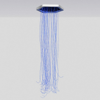 Потолочная светодиодная панель с фиброоптическим душем - fgospostavki.ru - Тихорецк