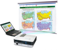 Диск с электронными плакатами, презентациями (электронный учебник) по геoграфии "Природа и население России" 93 темы - fgospostavki.ru - Тихорецк