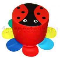 Пуфик "Божья коровка" ВИК - fgospostavki.ru - Тихорецк