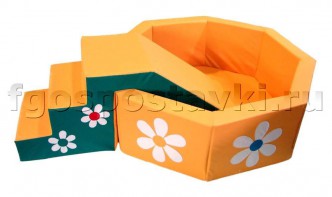 Бассейн "Ромашка" восьмигранный со ступенькой - fgospostavki.ru - Тихорецк