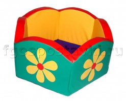 Сухой бассейн шестигранный "Ромашка" - fgospostavki.ru - Тихорецк