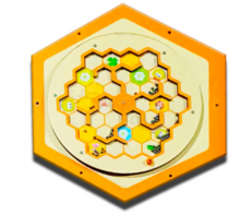 Бизиборд «Пчелиные соты №2» - fgospostavki.ru - Тихорецк