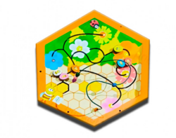 Бизиборд «Пчелиные соты №3» - fgospostavki.ru - Тихорецк