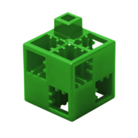 Кубик-основание зеленый 20х20 Artec - fgospostavki.ru - Тихорецк