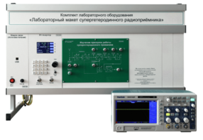 Комплект лабораторного оборудования «Лабораторный макет супергетеродинного радиоприёмника»  - fgospostavki.ru - Тихорецк