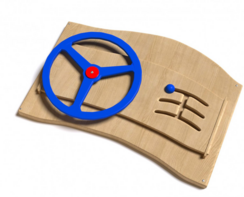 Дидактическая панель с автомобильным рулем - fgospostavki.ru - Тихорецк