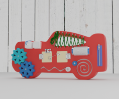 Бизиборд «Машинка» - fgospostavki.ru - Тихорецк