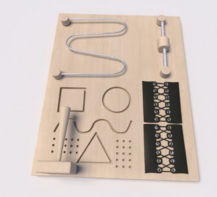 Настенная панель для эрготерапии - fgospostavki.ru - Тихорецк