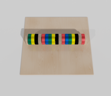 Тактильно-развивающая панель с разноцветными кругами - fgospostavki.ru - Тихорецк