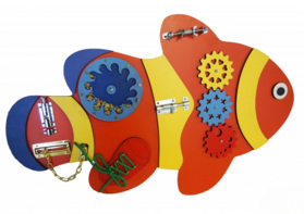 Бизиборд «Оранжевая рыбка» - fgospostavki.ru - Тихорецк