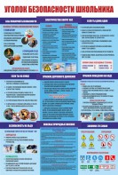 Стенд "Уголок безопасности школьника" - fgospostavki.ru - Тихорецк