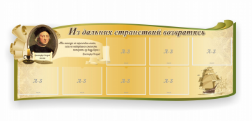 Стенд резной "Из дальних странствий возвратясь" - fgospostavki.ru - Тихорецк