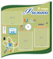 Стенд "В мире физики" - fgospostavki.ru - Тихорецк
