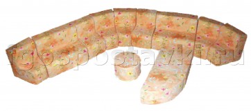 Угловая мебель "Солнышко-4" ВИК (12 элементов) - fgospostavki.ru - Тихорецк