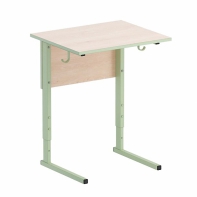 Стол ученический регулируемый (одноместный) на прямоугольной трубе - fgospostavki.ru - Тихорецк