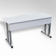 Стол 'Архимед ТР' 2-х местный регулируемый с эргономичной столешницей - fgospostavki.ru - Тихорецк