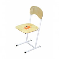 Стул детский нерегулируемый "Дошколенок" с рисунком (рост. гр. 3) - fgospostavki.ru - Тихорецк