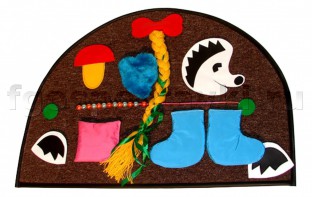 Тактильное панно "Ежик" - fgospostavki.ru - Тихорецк