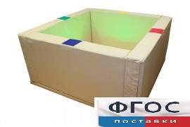 Сухой бассейн интерактивный с кнопками-переключателями (217х217х66 сантиметров) - fgospostavki.ru - Тихорецк