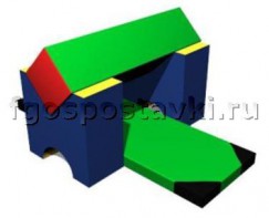 Модуль-трансформер № 8 (с брусом и V-опорами) - fgospostavki.ru - Тихорецк