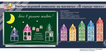 "В городе чисел". Для лучшего понимания и запоминания состава чисел первого десятка - fgospostavki.ru - Тихорецк