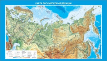 Стенд "Карта Российской федерации" - fgospostavki.ru - Тихорецк