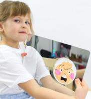 Зеркало логопедическое с отверстием - fgospostavki.ru - Тихорецк