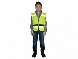 Световозвращающий жилет на молнии для пешеходов - fgospostavki.ru - Тихорецк