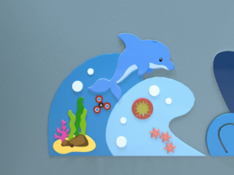 Бизиборд «Дельфин» - fgospostavki.ru - Тихорецк