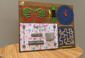 Бизиборд «Для девочек» - fgospostavki.ru - Тихорецк