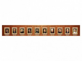 Стенд-лента "Портреты зарубежных детских писателей" - fgospostavki.ru - Тихорецк