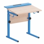 Стол ученический с наклоном столешницы (0-15°) на прямоугольной трубе - fgospostavki.ru - Тихорецк