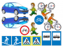 Магнитно-маркерная доска "Дорожные правила пешехода" с комплектом тематических магнитов - fgospostavki.ru - Тихорецк