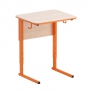 Стол ученический регулируемый (одноместный) на прямоугольной трубе - fgospostavki.ru - Тихорецк